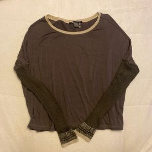 Foreign Exchange Long Sleeve Sweater